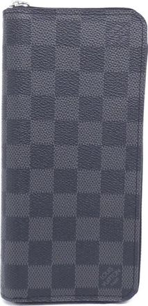 Louis Vuitton Graphite Coated Canvas Long Wallet (Bi-Fold) (Pre-Owned)