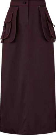 STUDIO TOMBOY Gonna lunga con tasche - Rosso