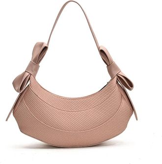 Generic Compatible For Womens Shoulder Bag Stylish And Versatile Casual Handbag Armpit(Pink)