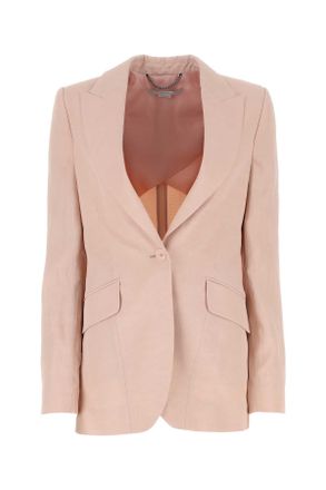 Stella McCartney Pastelroze Viscose Blend Blazer