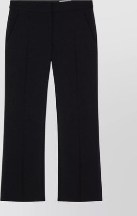 Alexander McQueen wool trousers tailored pleated design