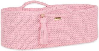 OEM Mois&eacute;s De Algod&oacute;n Bohemio Hecho A Mano Con Colch&oacute;n - Rosa