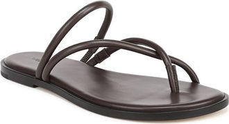 Vince Elisa Leather Sandal in Ganache at Nordstrom Rack, Size 5.5