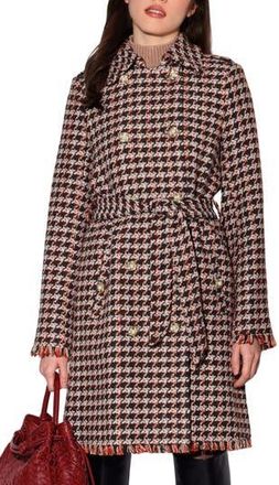 Walter Baker Vicky Coat in Autumn Tweed at Nordstrom Rack, Size Medium