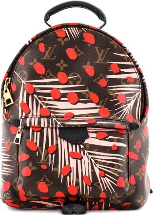 Louis Vuitton Palm Springs Limited Edition Monogram Jungle Dots PM backpack - Bruin