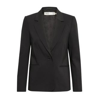 Inwear Zellaiw Classic Short Blazer - Dames - Jassen - Zwart - Maat: L