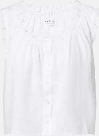 Velvet Tana linen top