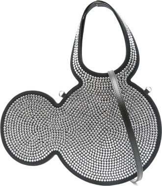 Coperni Borsa tote Mickey mini con decorazione - Nero