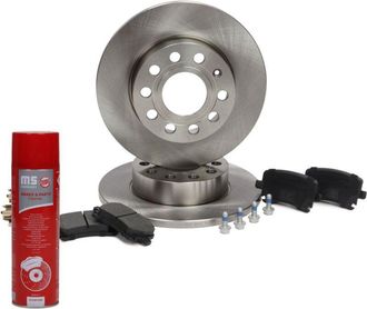 OEM Discos + Pastillas De Freno Traseros 201201580