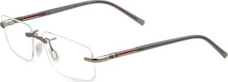 Tag Heuer Glasses, unisex, Gray, Size: 58 MM Optical Frame