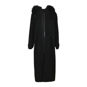 P.A.R.O.S.H. Parkas, female, Black, Size: M Parka Coat