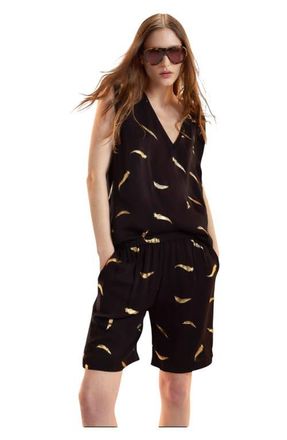 Cynthia Rowley Light as a Feather Top in Black at Nordstrom, Size X-Small