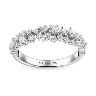 Sif Jakobs Jewellery Accessoires, Dames, Grijs, 56 MM, Ring