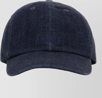 Stone Island baseball cap curved brim eyelet vents
