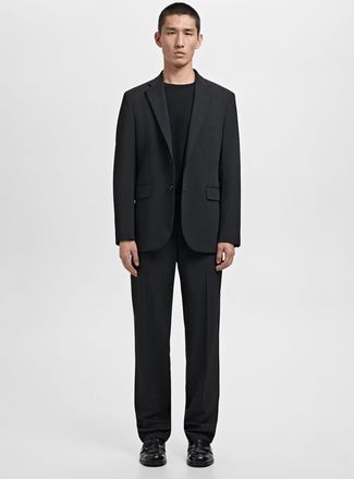 Mango Giacca completo London regular-fit nero - Uomo - 46 - MANGO MAN