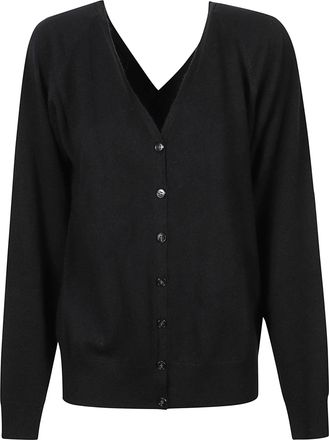 Lisa Yang Black Jiani V-Neck Cardigan