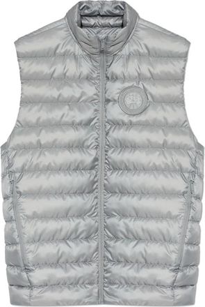 Canada Goose Stratus Vest - Heren - Bodywarmers - Grijs - S - Leer - Jassen