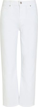 Paige Mason Straight-leg Stretch-denim Jeans - White - 27 (W27 / UK8-10 / S)