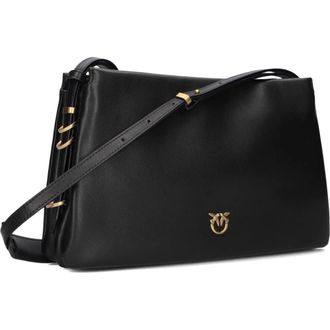 Pinko Pinko, Dames, Tassen, Zwart, Maat: ONE Size Wol