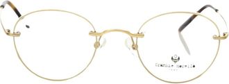 Frankie Morello Occhiali da vista rotondi - - Accessories - Uomo - Giallo - ONE SIZE