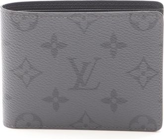 Louis Vuitton Gray Coated Canvas Pvc Wallet (Bi-Fold) (Pre-Owned)