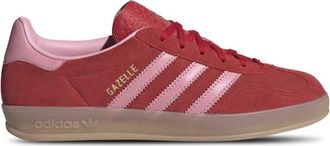 adidas Womens Originals Gazelle Indoor - Shoes Gum/Better Scarlet/Light Pink Size 10.0