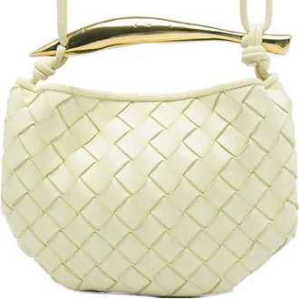 Bottega Veneta Pre-owned Bottega Veneta Baby Lambskin Intrecciato Sardine Bag Ladies XA7B0AWS034RSG2R