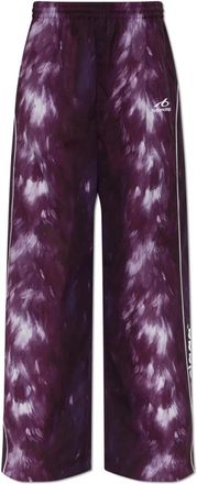 Balenciaga Tracksuit Skiwear Pant - Dames - Wijde Broeken - Paars - XS - Polyester - Broeken