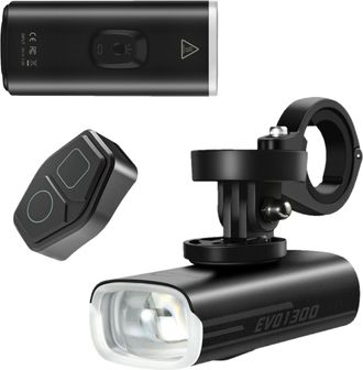OEM Luz Delantera Para Bicicleta Magicshine Evo 1300 Usb + Control Remoto Y Soporte Para Garmin