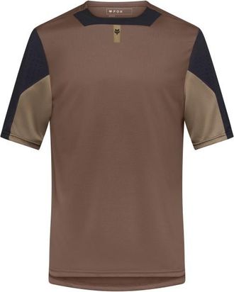 Fox Defend S/S Jersey Velotrikot f&uuml;r Herren | braun