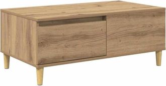 vidaXL Coffee Table Artisan Oak 90 x 50 x 35 cm Engineered Wood vidaXL