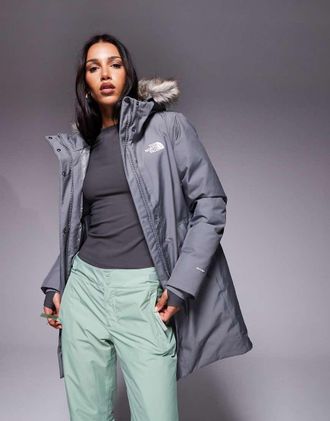 The North Face Arctic - Parka color perla fumo-Grigio