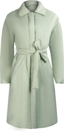 Parajumpers Melicent Nile groen gewatteerd oversized lang jack