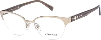 Versace Womens Ve1255b 52Mm Optical Frames