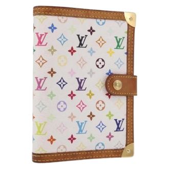 Louis Vuitton Pre-owned Day Planner Cover - Dames - Pre-owned - Veelkleurig - Maat: ONE Size Leer