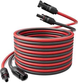 OEM Cable Solar, Conectores Impermeables, Materiales Duraderos, Cable De 10 M