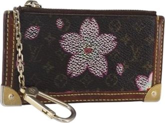 Louis Vuitton Pre-owned Wallets, female, Brown, Size: ONE SIZE Pre-owned Canvas Wallet