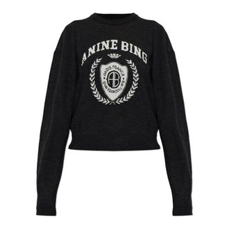 Anine Bing Su&eacute;ter Mia - Knitwear - Mujer - Gris - XS