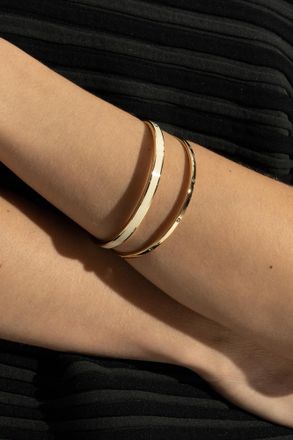 Coach Set Of Two Bracelets, Womens, Gold