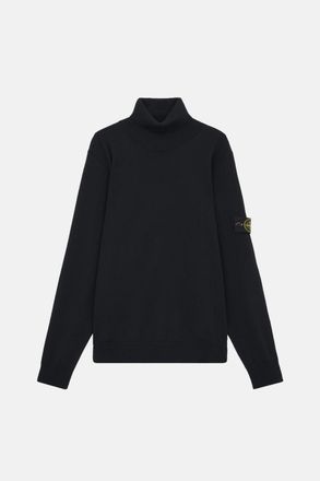 Stone Island T NECK 5100025 SWEATER Size: XXL, colour: BLACK