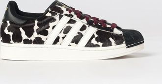 adidas Sneakers Superstar II in pelle e cavallino con motivo animalier