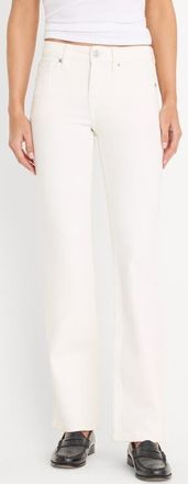 Good American Good Low Rise Bootcut Jeans in White001 at Nordstrom, Size 14