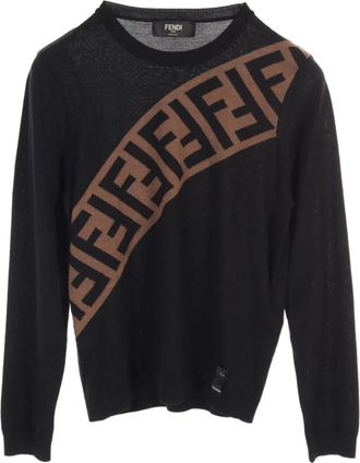 Fendi Maglione Zucca anni 2010 - Nero