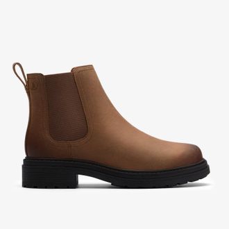 Clarks Orinoco 3 Lane Walnut Leather