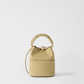 Furla Sfera Mini Bag Morning Yellow Napoli Double Calf Leather Woman