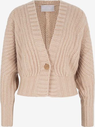 Hemisphere Cardigan aus Kaschmir und Baumwolle