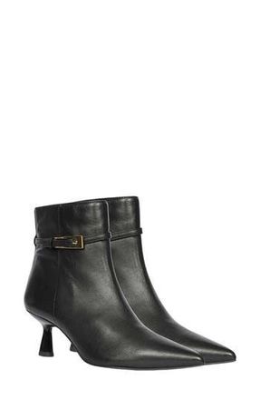 SaintG Pera Pointed Toe Bootie in Black at Nordstrom Rack, Size 10-10.5Us / 41Eu