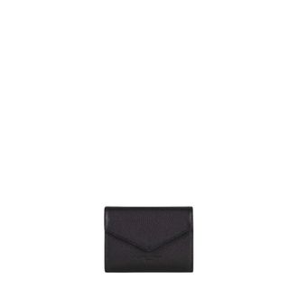 Lancaster Foulonne Pm Portemonnee - Dames - Accessoires - Zwart - Maat: ONE Size Leer
