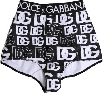 Dolce & Gabbana Bottoms, female, Black, Size: S Girdle Panty