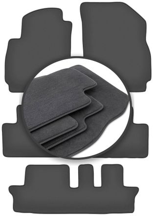 OEM Alfombrillas Premium Para Chevrolet Orlando I 7 Plazas (2011-2015)